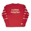Age Of Glory - Elsinore Grand Prix Long Sleeve T-shirt Red Ecru -Moto Style Shop ageofglory elsinore lstee redoffwhite