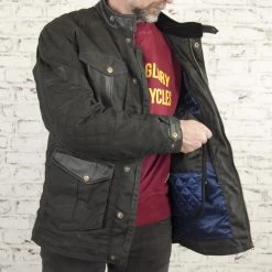 Age Of Glory - Mission Waxed Cotton Jacket - Black -Moto Style Shop ageofglory missionjacket black3b 5000x a42eaaf4 680c 4804 964a 1a1f179e9ab7