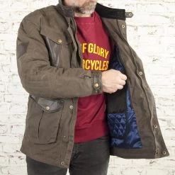 Age Of Glory - Mission Waxed Cotton Jacket - Brown 10 Age Of Glory - Mission Waxed Cotton Jacket - Brown -Moto Style Shop ageofglory missionjacket brown4 5000x 83865bf1 cdff 4f15 ae4e e0821da0069f