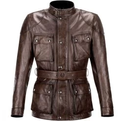 Belstaff Classic Tourist Trophy Men's Leather Jacket -Moto Style Shop belstaff leather classic tourist trophy black brown 1