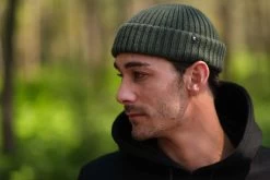 Ben - Kytone Beanie - Khaki Green -Moto Style Shop ben green2