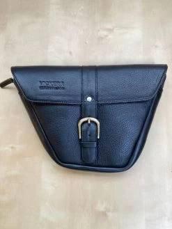 Royal Enfield Interceptor Or Continental 650 - Black Leather Side Panel Bags - Pair 10 Royal Enfield Interceptor Or Continental 650 - Black Leather Side Panel Bags - Pair -Moto Style Shop blackrhs