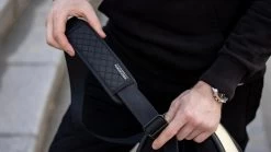 Wentworth Sling - Motorcycle Helmet Carrier - Black -Moto Style Shop blk5