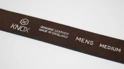 KNOX Leather Belt - Mens -Moto Style Shop brown belt 6