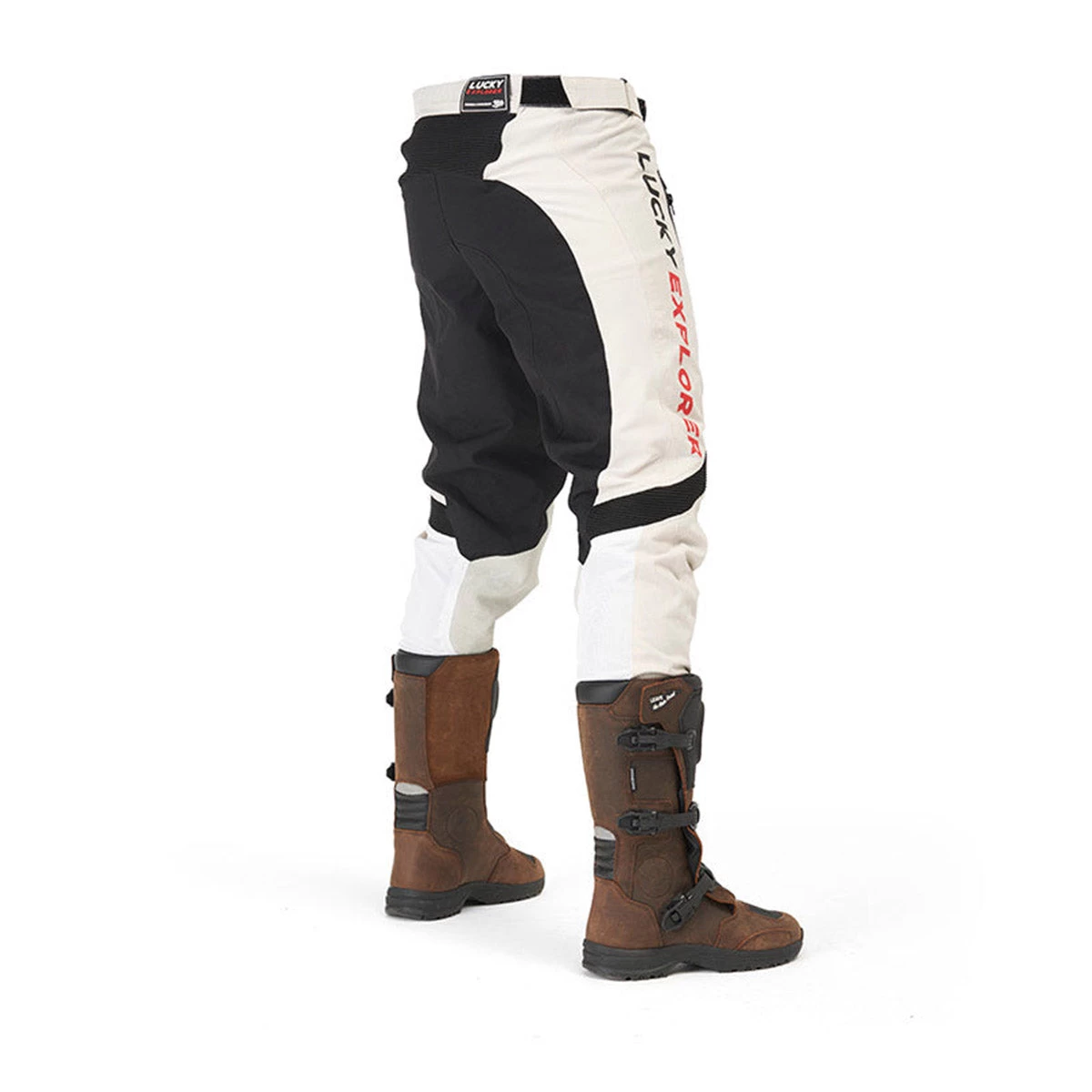 Fuel Endurage Pants Lucky Explorer - White/Red 4 Fuel Endurage Pants Lucky Explorer - White/Red - Image 2
