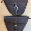 Royal Enfield Interceptor Or Continental 650 - Chocolate Brown Leather Side Panel Bags - Pair -Moto Style Shop chocpair