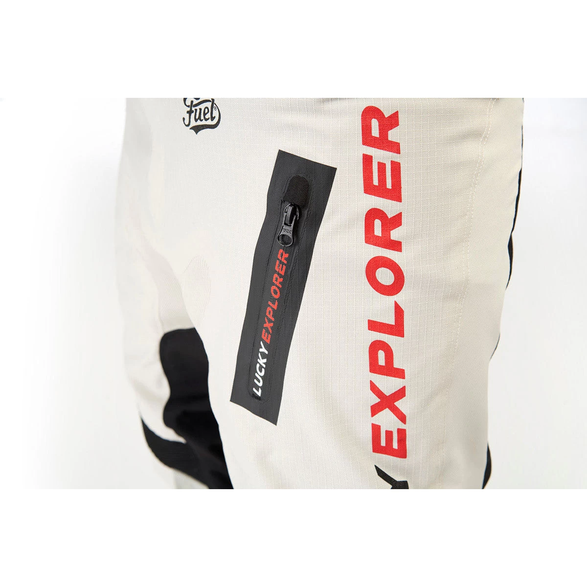 Fuel Endurage Pants Lucky Explorer - White/Red 6 Fuel Endurage Pants Lucky Explorer - White/Red - Image 4