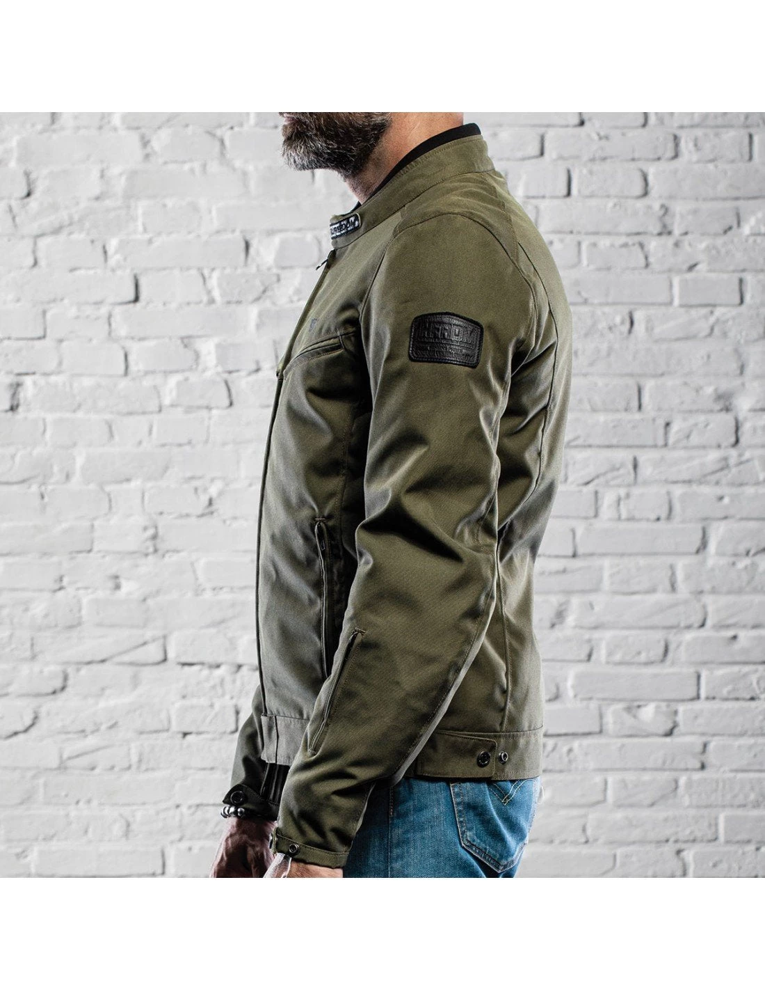 Holy Freedom - Ever Military Motorcycle Jacket - Military Green 7 Holy Freedom - Ever Military Motorcycle Jacket - Military Green - Image 5