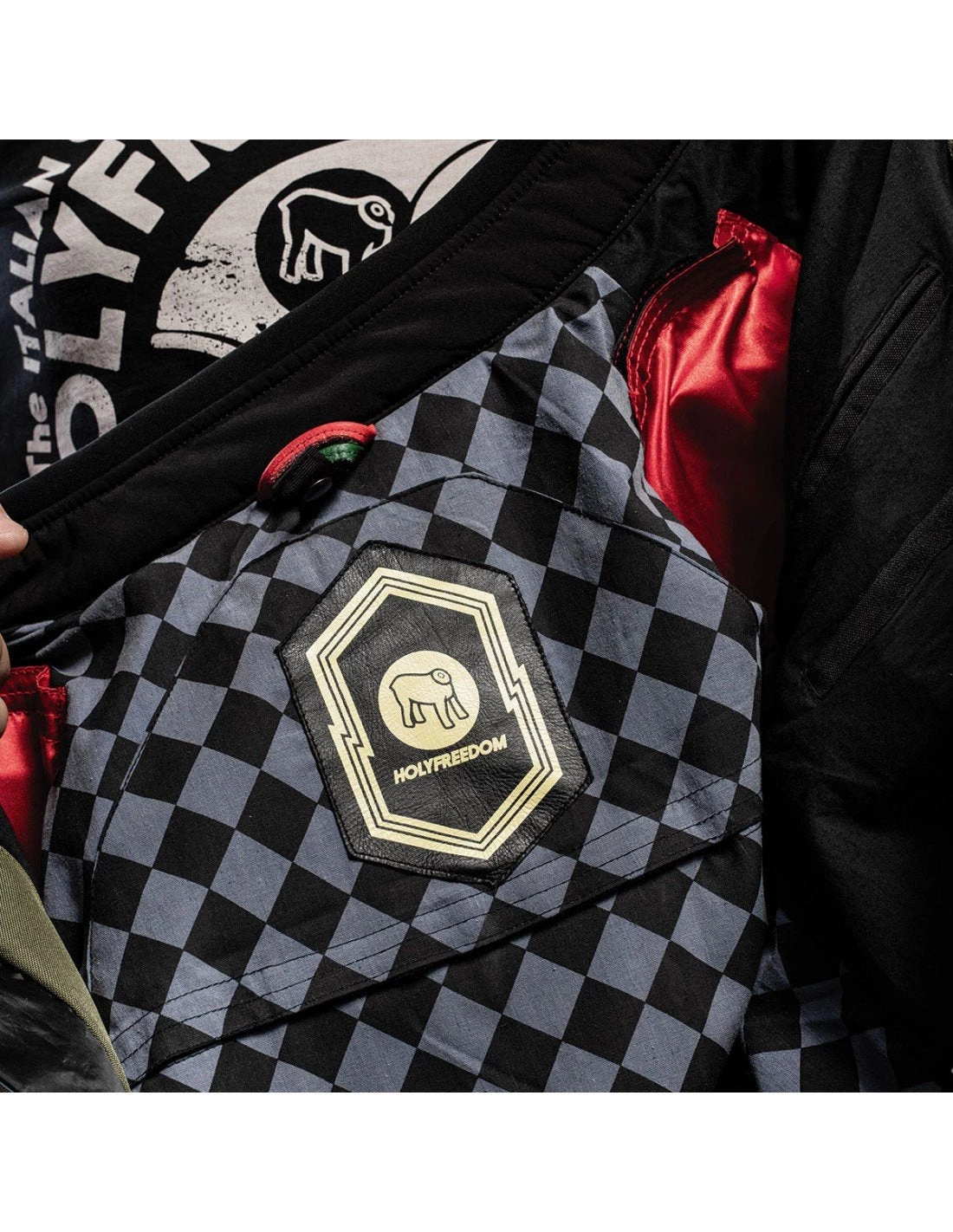 Holy Freedom - Ever Military Motorcycle Jacket - Military Green 15 Holy Freedom - Ever Military Motorcycle Jacket - Military Green - Image 13