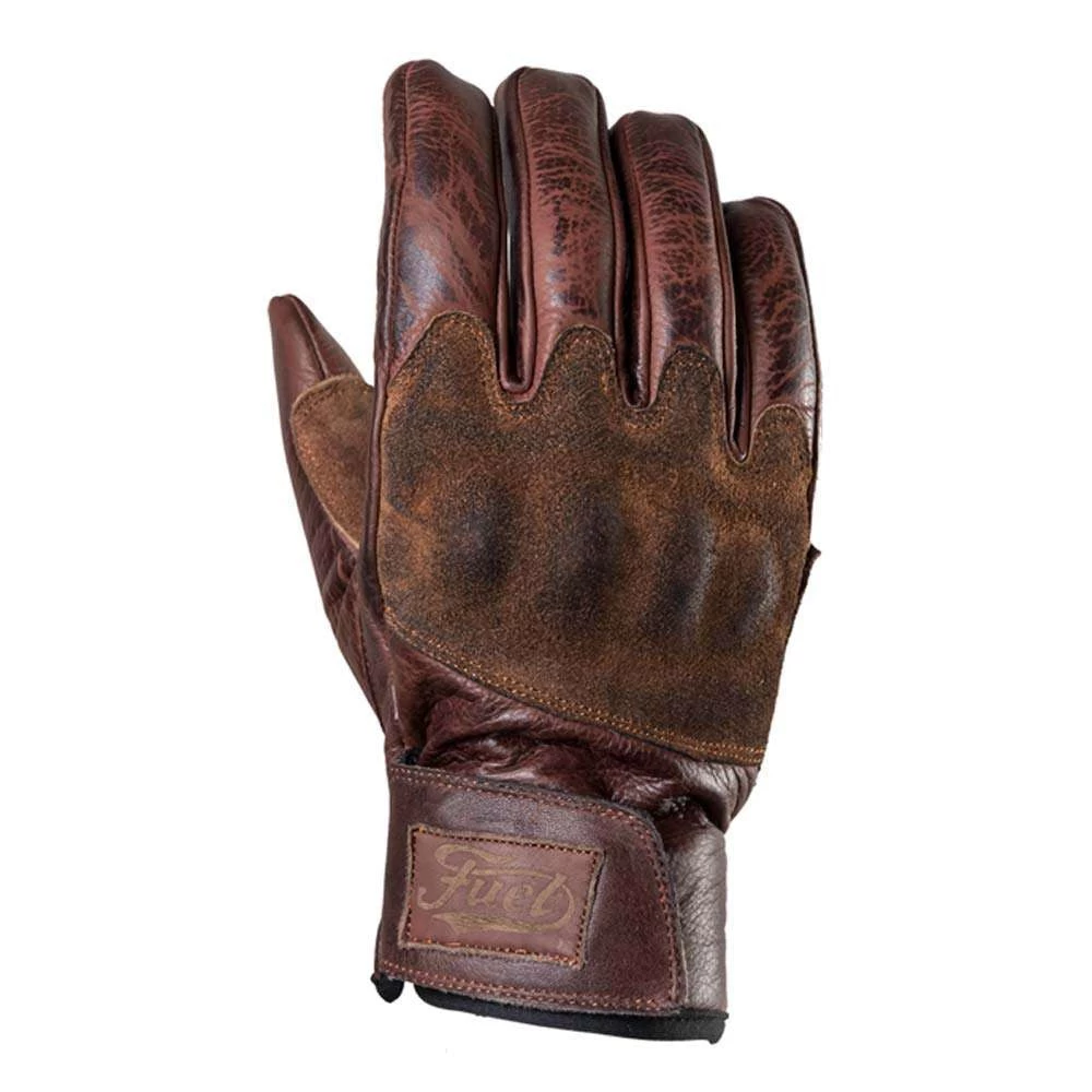 Fuel Rodeo Gloves - Brown Leather 3 Fuel Rodeo Gloves - Brown Leather