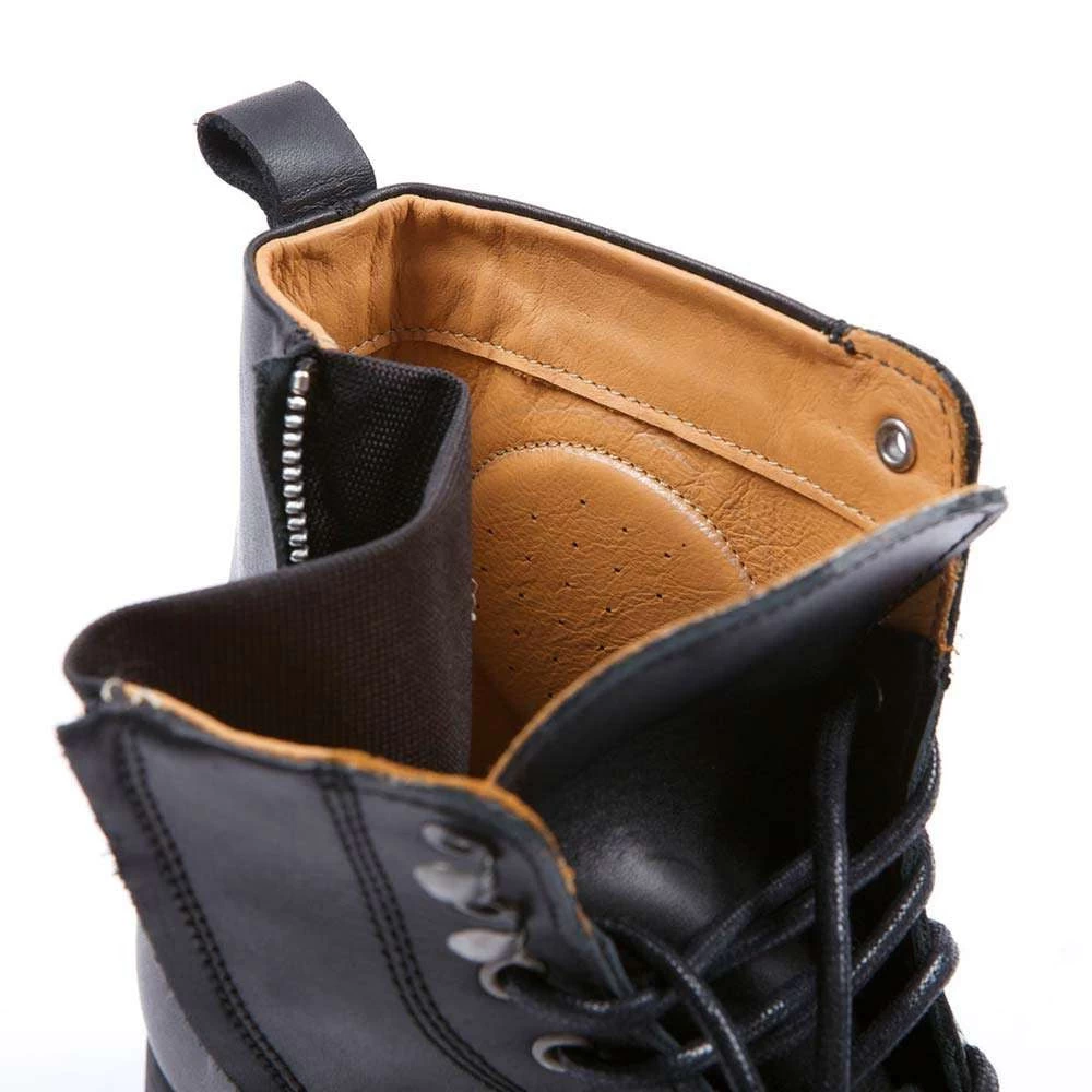 Helstons CITY Leather Motorcycle Boot - Black 6 Helstons CITY Leather Motorcycle Boot - Black - Image 4