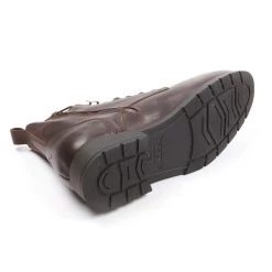 Helstons CITY Leather Motorcycle Boot - Brown -Moto Style Shop helstons city brown3