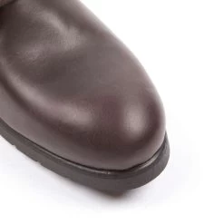 Helstons CITY Leather Motorcycle Boot - Brown -Moto Style Shop helstons city brown5