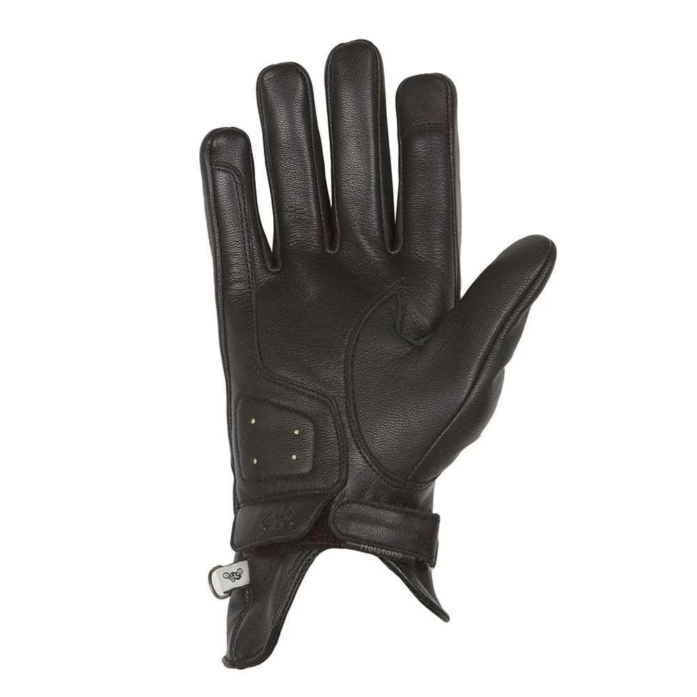 Helstons CONDOR Leather Motorcycle Gloves - Black 4 Helstons CONDOR Leather Motorcycle Gloves - Black - Image 2
