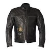 Helstons TRACKER Rag Black Leather Motorcycle Jacket -Moto Style Shop helstons tracker black1