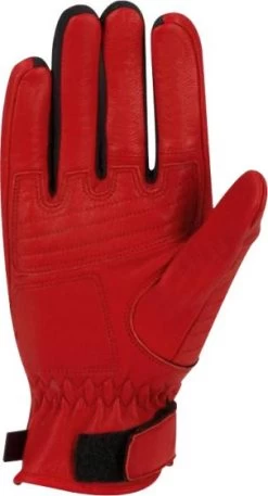 Segura Lady Horson Red Leather Motorcycle Glove -Moto Style Shop horson lady red 2