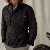 Belstaff McGee 2.0 Jkt TekWax 8oz - Black -Moto Style Shop mcgee3
