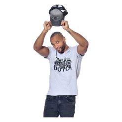 Von Dutch - Motar T Shirt - Light Grey -Moto Style Shop motargreye