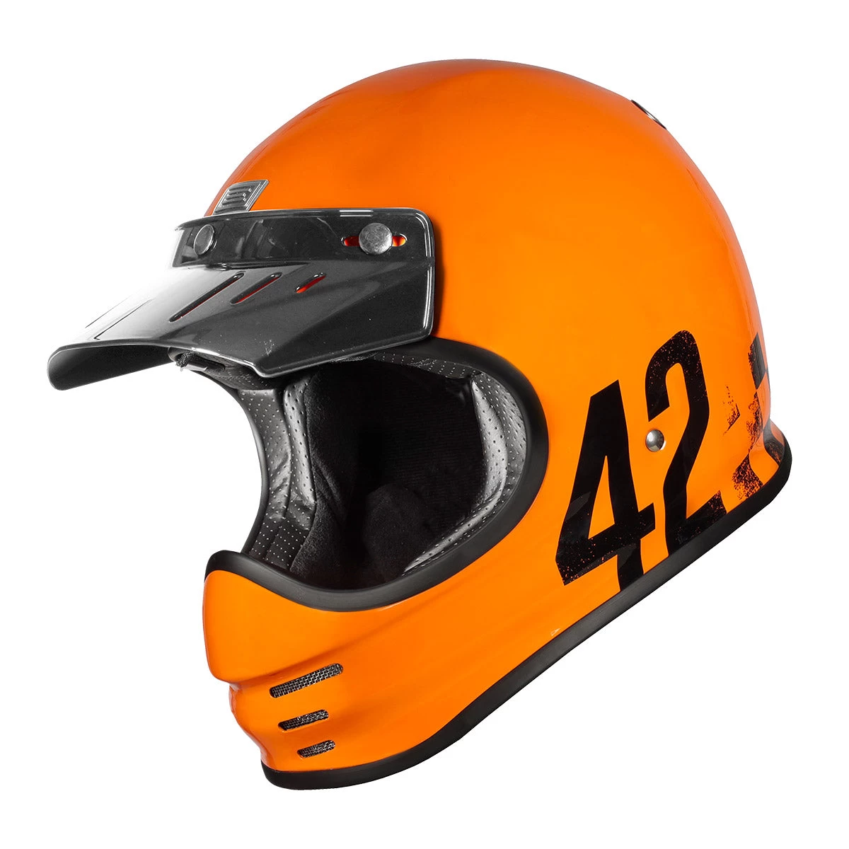 Origine Virgo MC Motorcycle Helmet - Danny Orange 3 Origine Virgo MC Motorcycle Helmet - Danny Orange