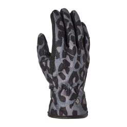 Roland Sands Design Caspian 74 Ladies Motorcycle Glove - Sapphire Leopard