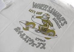 Wheels & Waves - Surfin Japan Tee -Moto Style Shop surfinjapan02