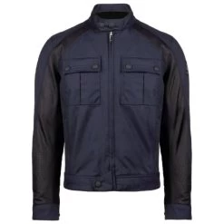 Belstaff Temple Summer Motorcycle Jacket - Dark Navy